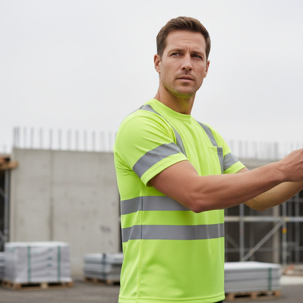 CornerStone CS408 - ANSI 107 Class 3 Short Sleeve Snag-Resistant Reflective T-Shirt - Safety Yellow